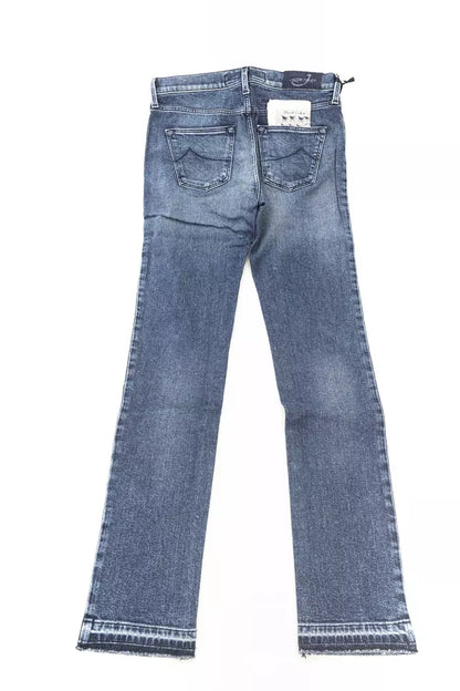 Blue Wash Jacob Cohen Women's Slim Model Jeans - Designed by Jacob Cohen Available to Buy at a Discounted Price on Moon Behind The Hill Online Designer Discount Store