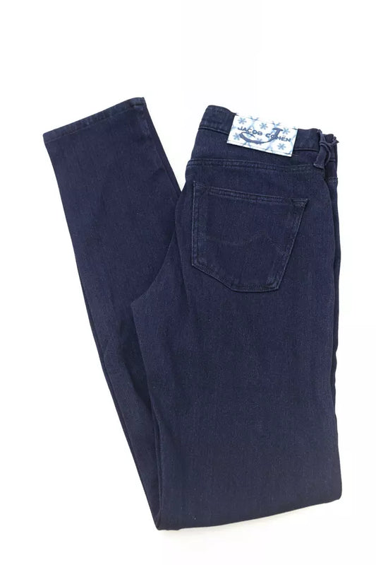 Blue Jacob Cohen Women's Slim Model Jeans - Designed by Jacob Cohen Available to Buy at a Discounted Price on Moon Behind The Hill Online Designer Discount Store