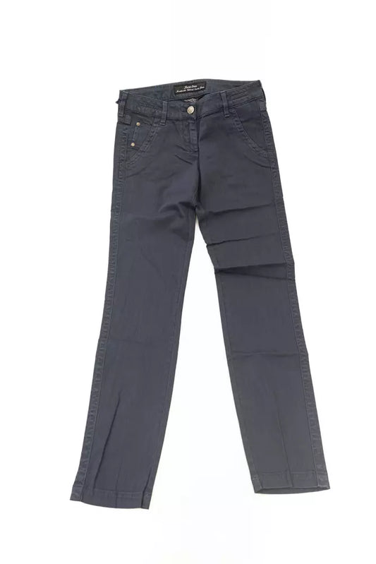 Jacob Cohen Women's Blue Cotton Slim Jeans