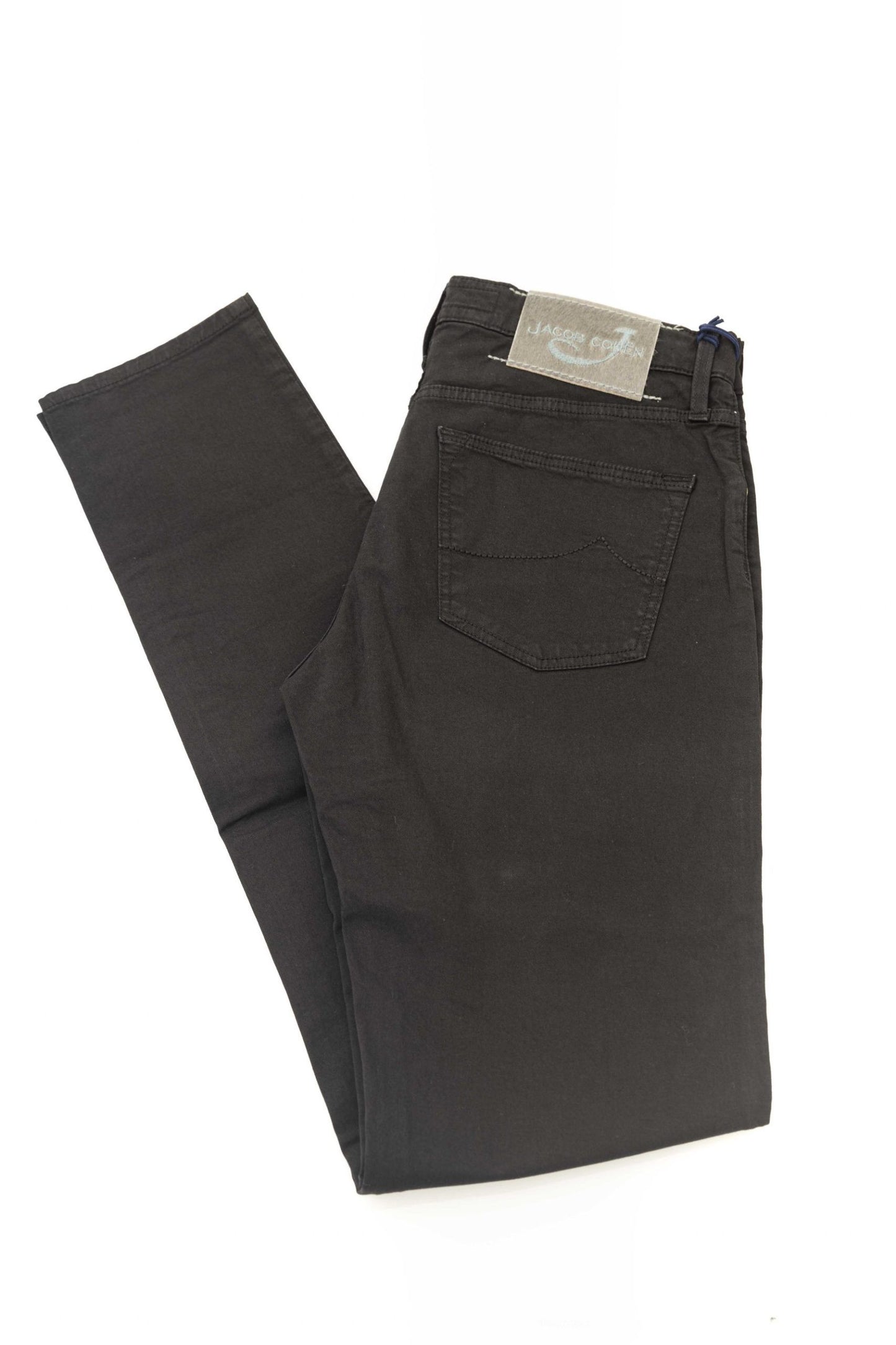 Black Cotton Jeans & Pant - Designed by Jacob Cohen Available to Buy at a Discounted Price on Moon Behind The Hill Online Designer Discount Store
