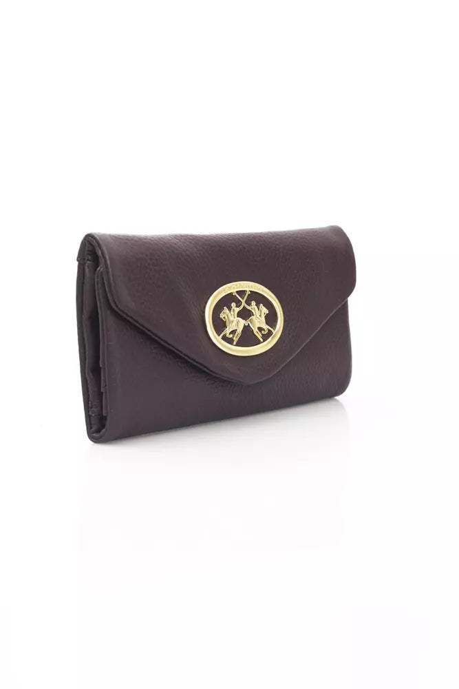 La Martina Women's Black Wallet - Designed by La Martina Available to Buy at a Discounted Price on Moon Behind The Hill Online Designer Discount Store