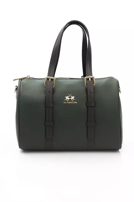 La Martina Men's Green Messenger Bag - Designed by La Martina Available to Buy at a Discounted Price on Moon Behind The Hill Online Designer Discount Store