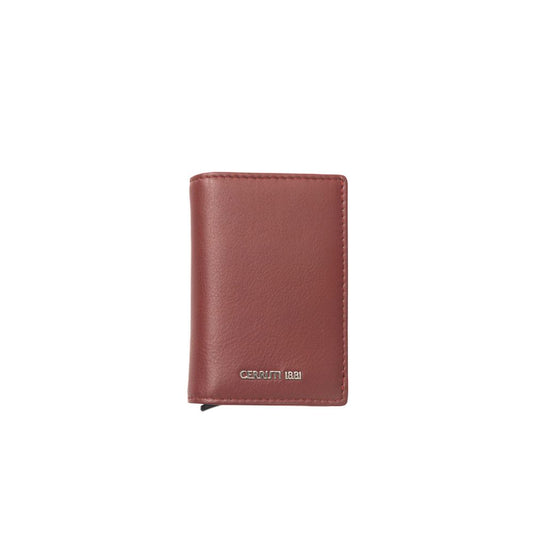 Red CALF Leather Wallet