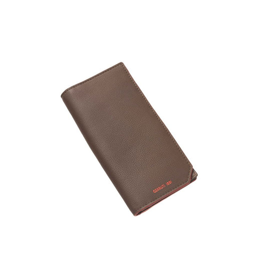 Brown CALF Leather Wallet