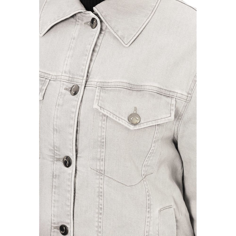 Gray Cotton Jackets & Coat