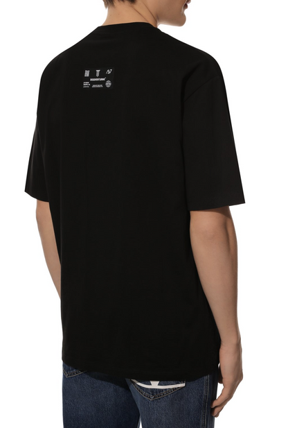 Black Diego Venturino Some Like It Halfpipe T-Shirt - Designed by Diego Venturino Available to Buy at a Discounted Price on Moon Behind The Hill Online Designer Discount Store