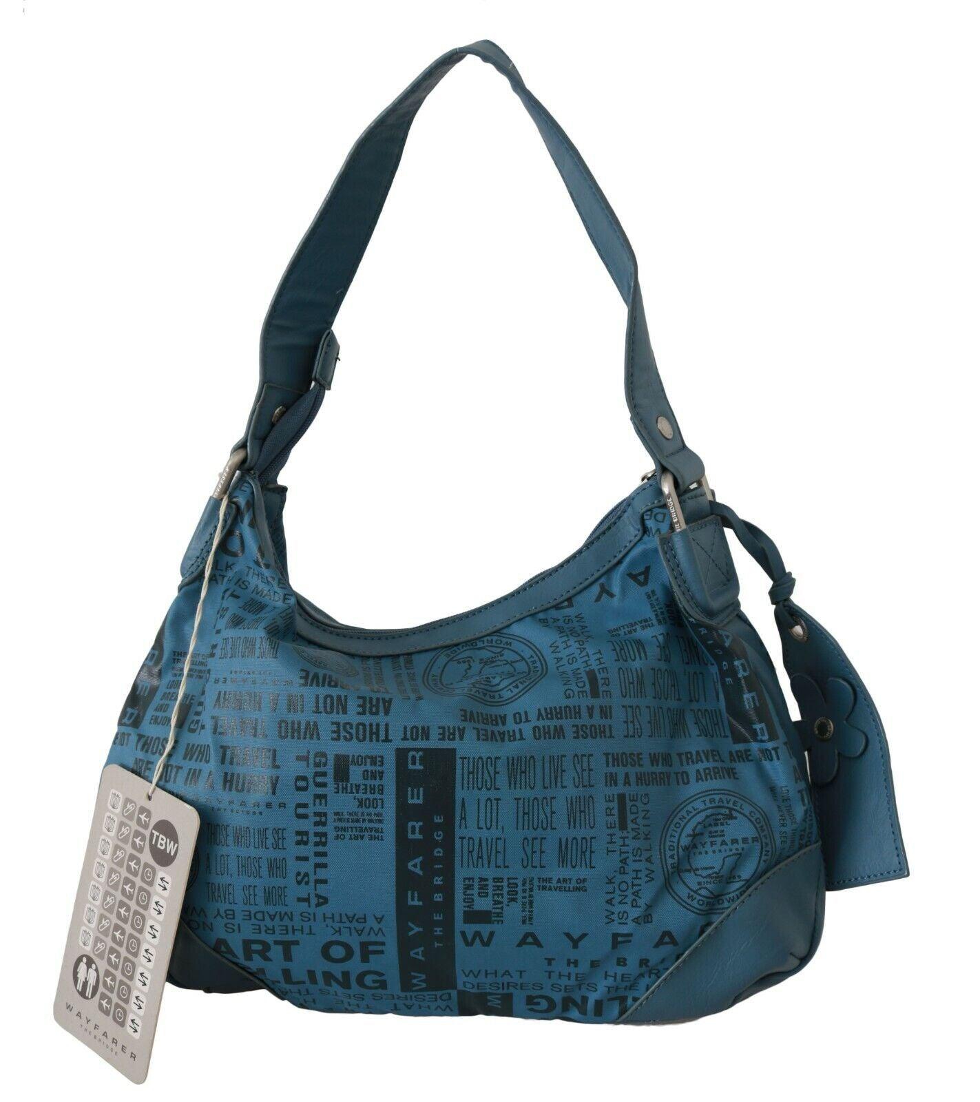 Wayfarer Shoulder Handbag Printed Purse Women Blue designed by WAYFARER available from Moon Behind The Hill 's Handbags, Wallets & Cases > Handbags > Womens range
