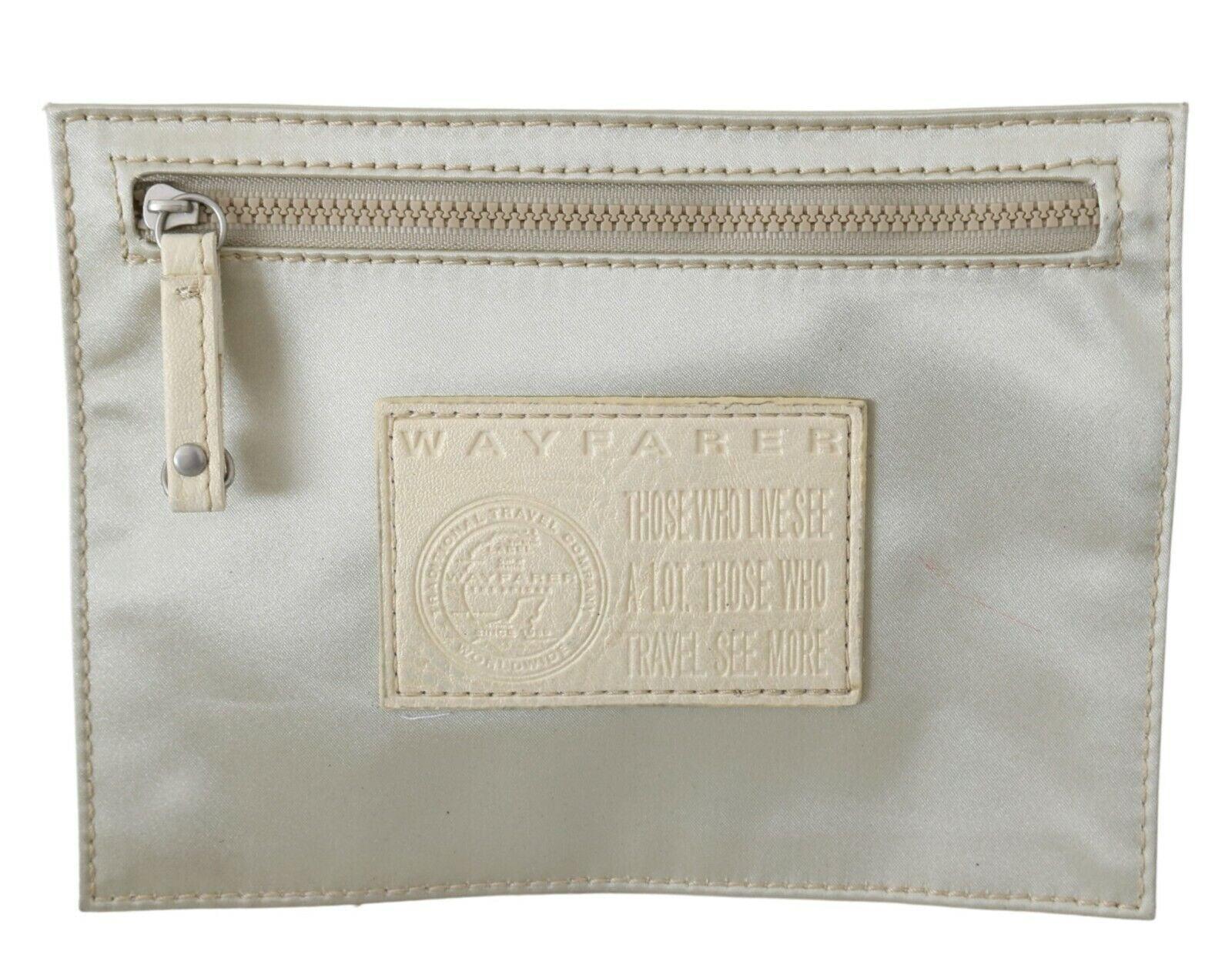 White Zippered Coin Holder Wallet designed by WAYFARER available from Moon Behind The Hill 's Handbags, Wallets & Cases > Wallets & Money Clips > Women range