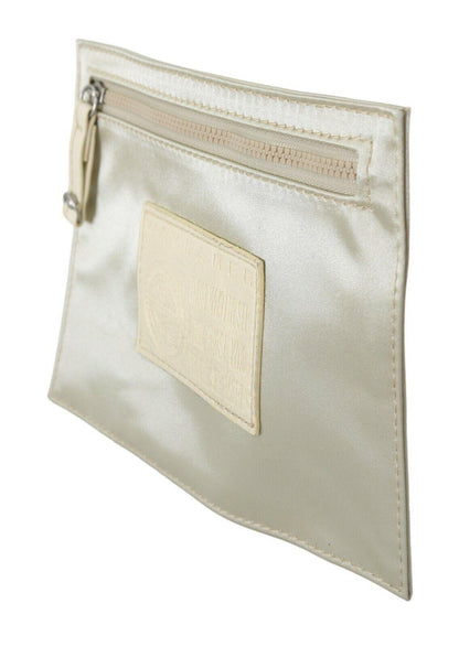 White Zippered Coin Holder Wallet designed by WAYFARER available from Moon Behind The Hill 's Handbags, Wallets & Cases > Wallets & Money Clips > Women range