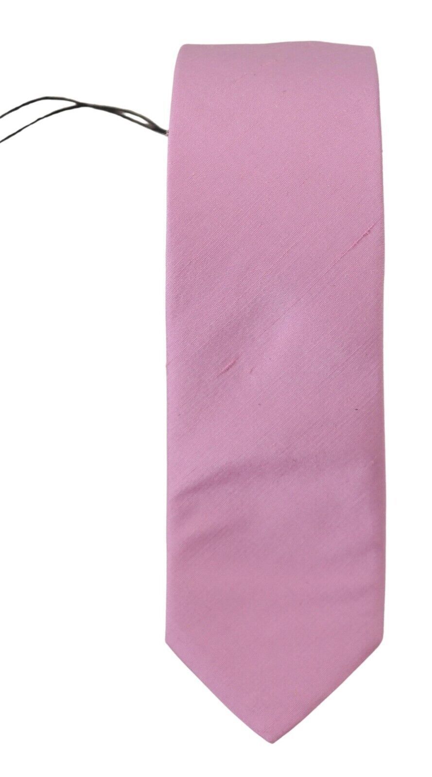 Daniele Alessandrini Pink Classic Men Necktie Accessory Silk Tie - Designed by Daniele Alessandrini Available to Buy at a Discounted Price on Moon Behind The Hill Online Designer Discount Sto
