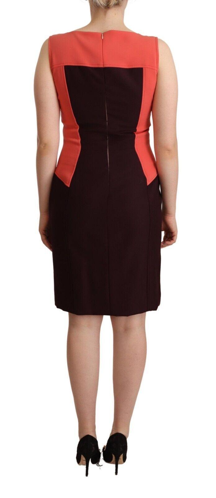 Multicolor Polyester Sleeveless Sheath Knee Length Dress designed by CO|TE available from Moon Behind The Hill 's Clothing > Dresses > Womens range