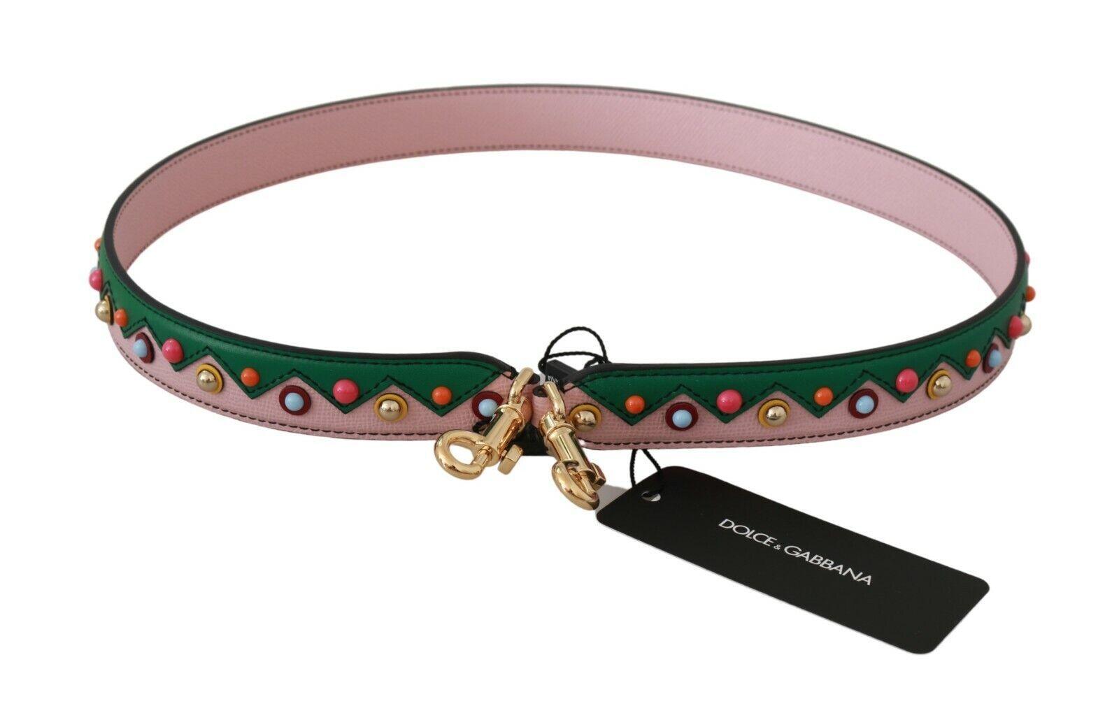 Shoulder Strap Leather Pink Handbag Accessory designed by Dolce & Gabbana available from Moon Behind The Hill 's Handbag & Wallet Accessories range