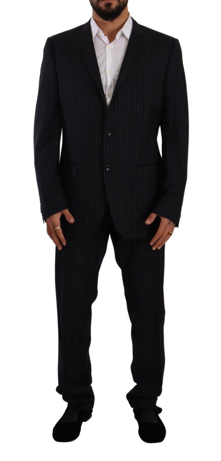 Domenico Tagliente Men's Gray Polyester Single Breasted Formal Suit - Designed by Domenico Tagliente Available to Buy at a Discounted Price on Moon Behind The Hill Online Designer Discount St
