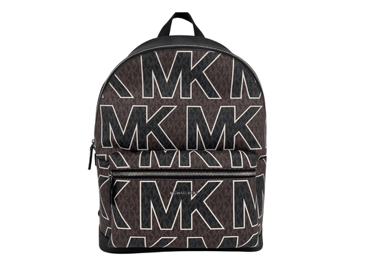 Michael Kors Cooper Large Graphic Logo Bookbag Backpack Bag (Brown) designed by Michael Kors available from Moon Behind The Hill 's Luggage & Bags > Backpacks > Womens range