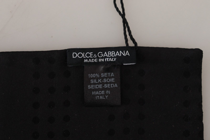 Dolce & Gabbana Dark Blue Fringes Shawl Silk Wool Scarf - Designed by Dolce & Gabbana Available to Buy at a Discounted Price on Moon Behind The Hill Online Designer Discount Store
