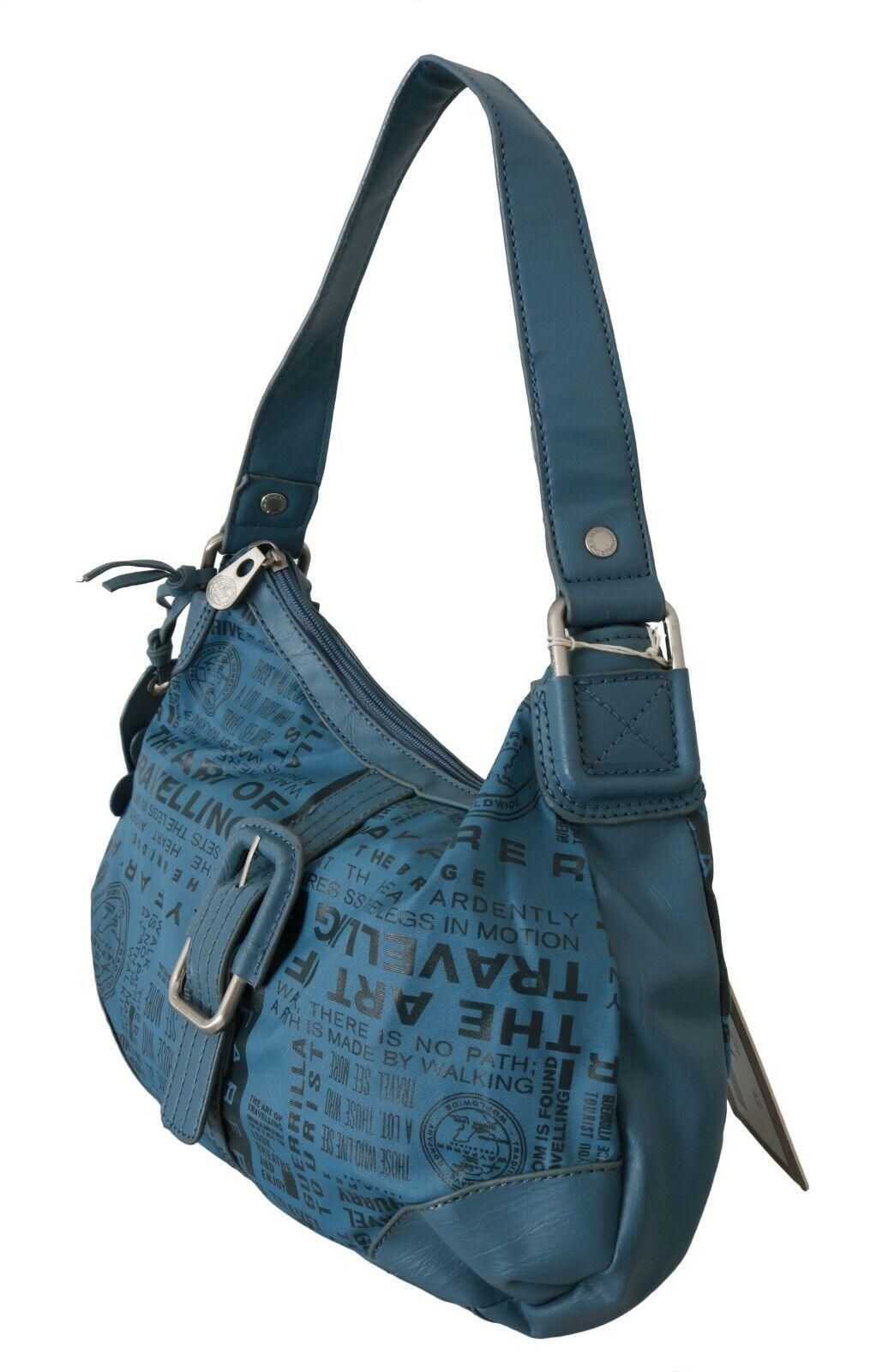 Wayfarer Shoulder Handbag Printed Purse Women Blue designed by WAYFARER available from Moon Behind The Hill 's Handbags, Wallets & Cases > Handbags > Womens range