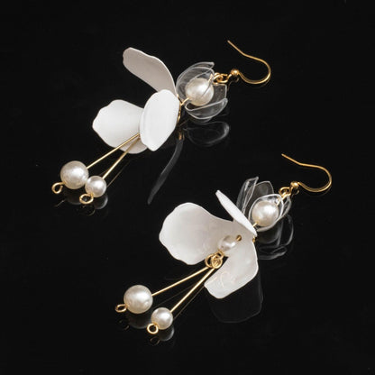 Snow Fairy Drop Earrings designed by Upcycle with Jing available from Moon Behind The Hill 's Jewelry > Earrings > Womens range