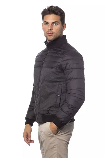 Grey Verri Men's Bomber Jacket - Designed by Verri Available to Buy at a Discounted Price on Moon Behind The Hill Online Designer Discount Store