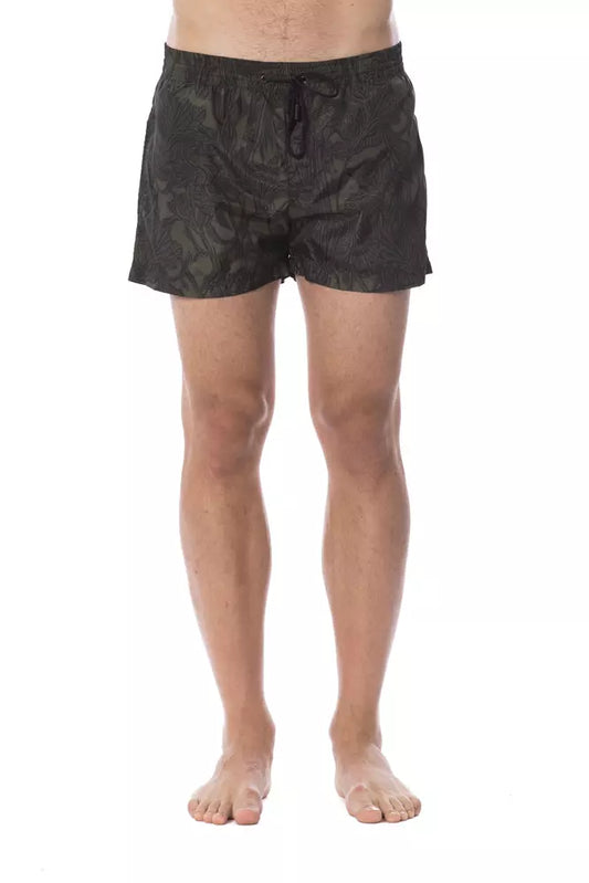 Army Roberto Cavalli Sport Men's Swimwear Shorts - Designed by Roberto Cavalli Sport Available to Buy at a Discounted Price on Moon Behind The Hill Online Designer Discount Store