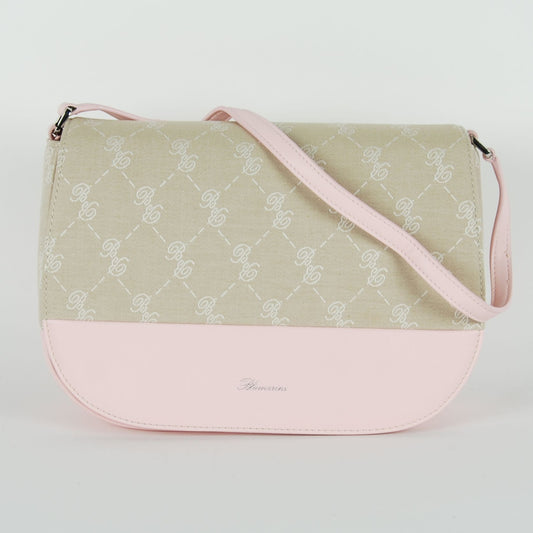 Blumarine Diane Pink Shoulder Bag - Designed by Blumarine Available to Buy at a Discounted Price on Moon Behind The Hill Online Designer Discount Store
