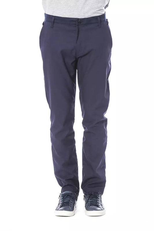Verri Men's Blue Polyester Pants designed by Verri available from Moon Behind The Hill 's Clothing > Pants > Mens range