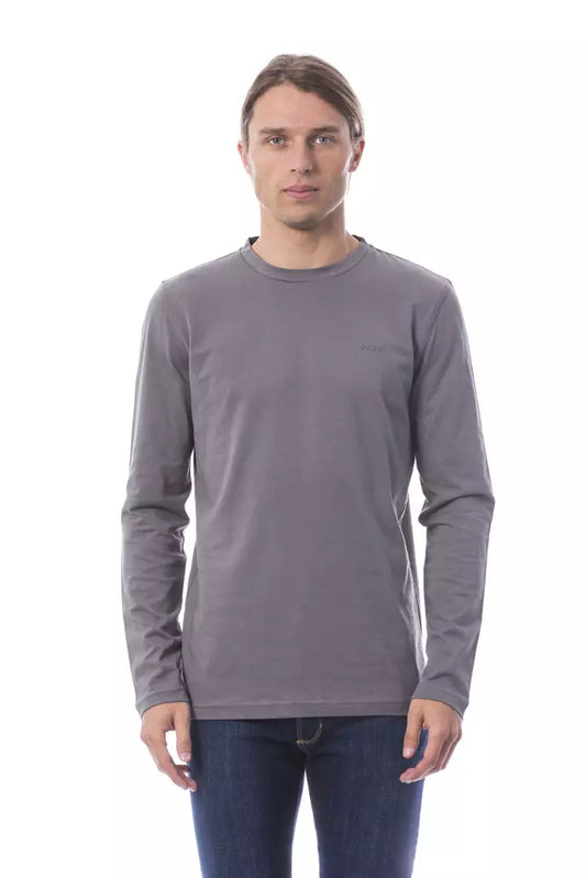 Light Grey Verri Men's Long Sleeve T-shirt
