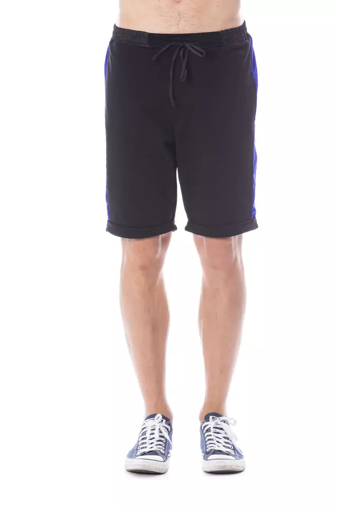 Black Verri Men's Casual Shorts - Designed by Verri Available to Buy at a Discounted Price on Moon Behind The Hill Online Designer Discount Store