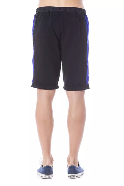 Black Verri Men's Casual Shorts - Designed by Verri Available to Buy at a Discounted Price on Moon Behind The Hill Online Designer Discount Store