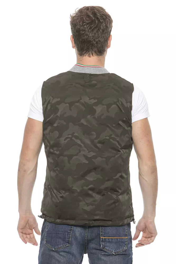 Billionaire Italian Couture Army Vest - Designed by Billionaire Italian Couture Available to Buy at a Discounted Price on Moon Behind The Hill Online Designer Discount Store