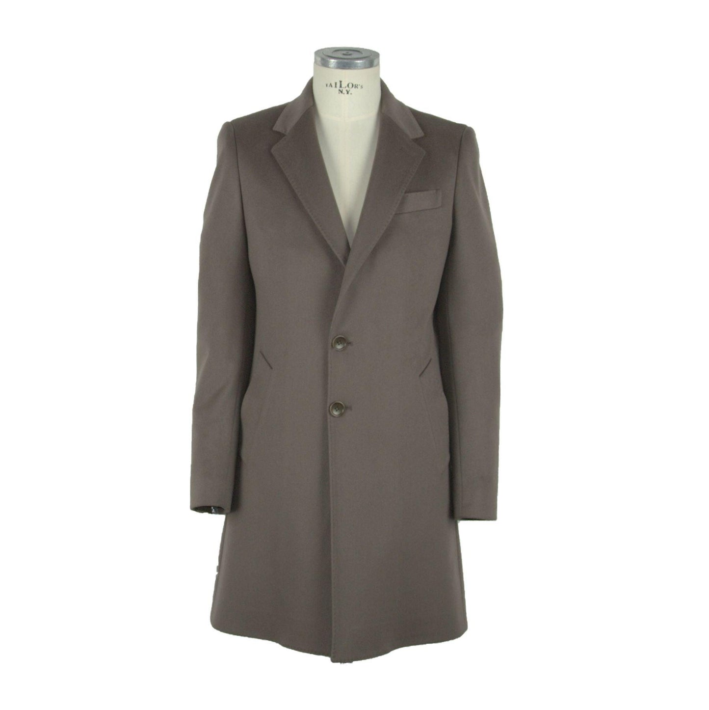 Loro Piana Men's Brown Wool Over Coat designed by Made in Italy available from Moon Behind The Hill 's Clothing > Outerwear > Coats & Jackets > Mens range