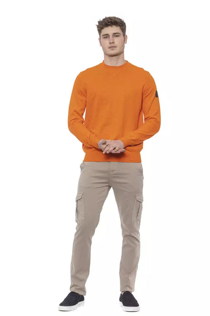 Orange Conte of Florence Men's Crewneck Sweater