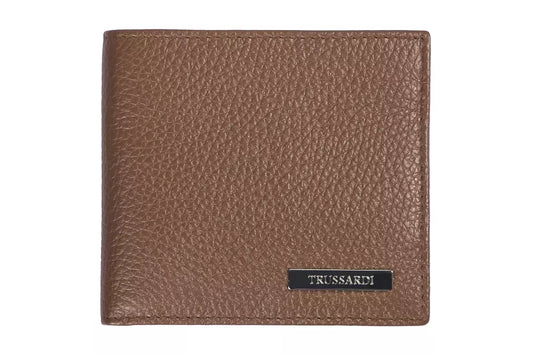 Trussardi Men's Brown Leather Wallet