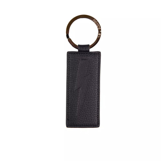 Blue Leather Keychain - Designed by Neil Barrett Available to Buy at a Discounted Price on Moon Behind The Hill Online Designer Discount Store
