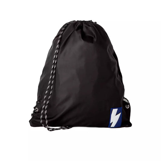 Black Nylon Backpack - Designed by Neil Barrett Available to Buy at a Discounted Price on Moon Behind The Hill Online Designer Discount Store
