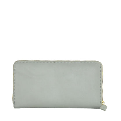 Grey Cavalli Class Zip Around Wallet - Designed by Cavalli Class Available to Buy at a Discounted Price on Moon Behind The Hill Online Designer Discount Store