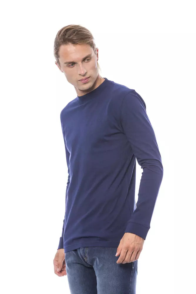 Blue Verri Men's Crewneck Sweater - Designed by Verri Available to Buy at a Discounted Price on Moon Behind The Hill Online Designer Discount Store