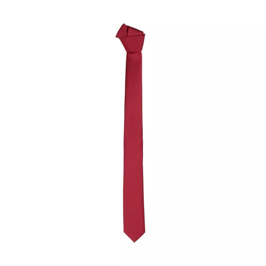 Emilio Romanelli Red Slim Tie