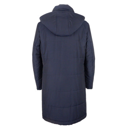 Loro Piana Men's Blue Virgin Wool Rain Jacket designed by Made in Italy available from Moon Behind The Hill 's Clothing > Outerwear > Coats & Jackets > Mens range