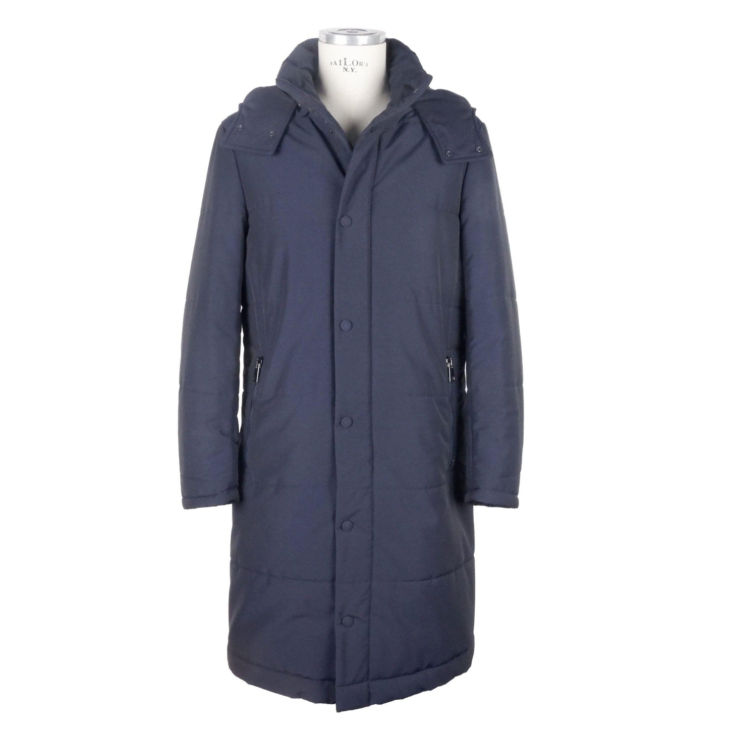 Loro Piana Men's Blue Virgin Wool Rain Jacket designed by Made in Italy available from Moon Behind The Hill 's Clothing > Outerwear > Coats & Jackets > Mens range