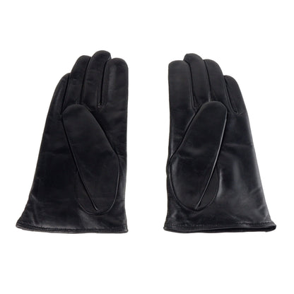 Cavalli Class Black/Blue Ladies Gloves - Designed by Cavalli Class Available to Buy at a Discounted Price on Moon Behind The Hill Online Designer Discount Store
