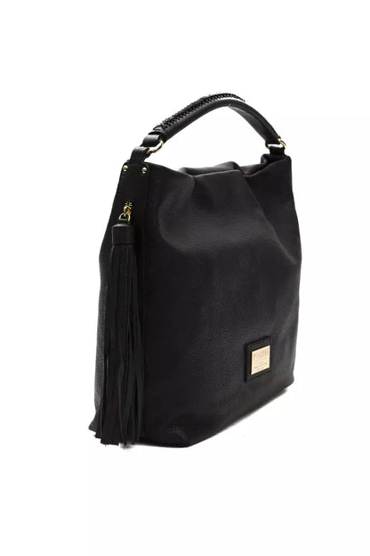 Pompei Donatella Nero Black Shoulder Bag