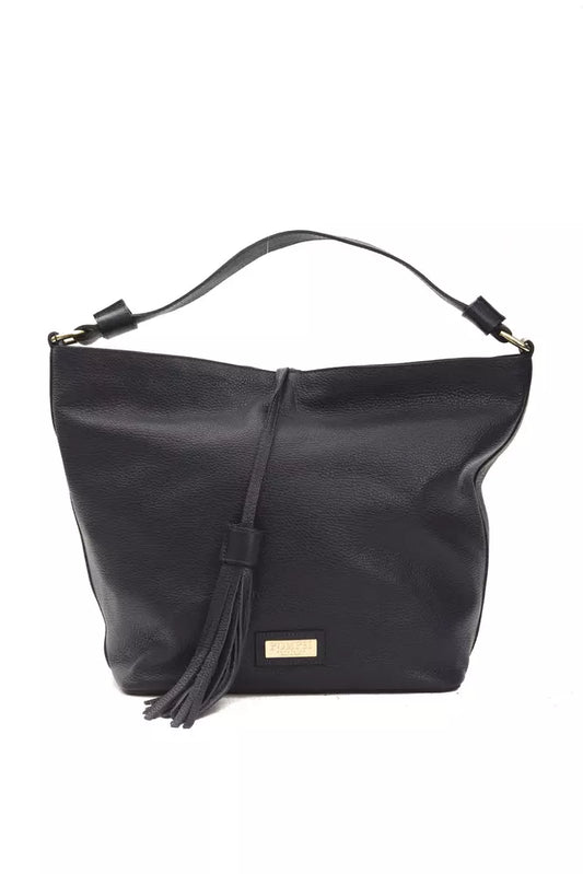 Pompei Donatella Dark Grey Leather Shoulder Bag designed by Pompei Donatella available from Moon Behind The Hill 's Handbags, Wallets & Cases > Handbags > Womens range