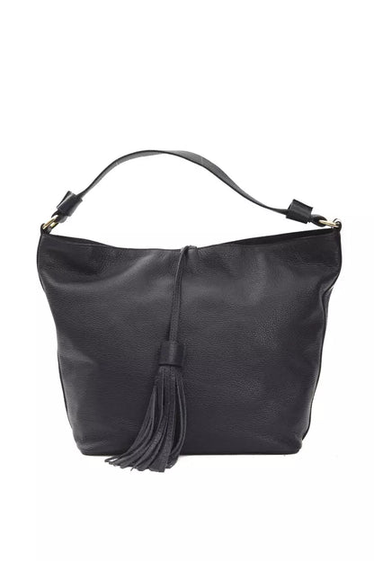 Pompei Donatella Dark Grey Leather Shoulder Bag designed by Pompei Donatella available from Moon Behind The Hill 's Handbags, Wallets & Cases > Handbags > Womens range