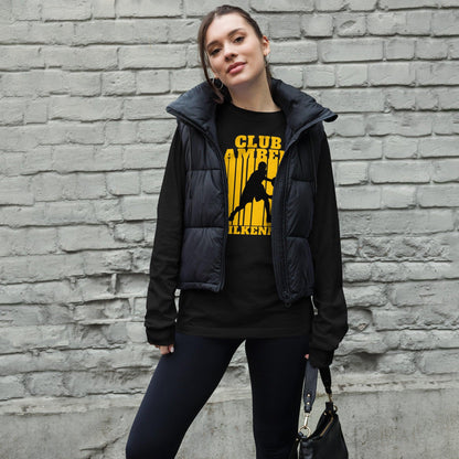 Club Amber Kilkenny Unisex Long Sleeve Tee - Designed by Moon Behind The Hill Available to Buy at a Discounted Price on Moon Behind The Hill Online Designer Discount Store