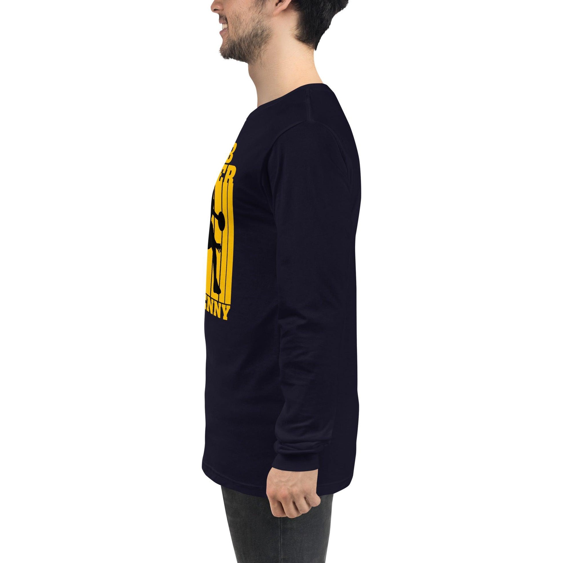 Club Amber Kilkenny Unisex Long Sleeve Tee - Designed by Moon Behind The Hill Available to Buy at a Discounted Price on Moon Behind The Hill Online Designer Discount Store