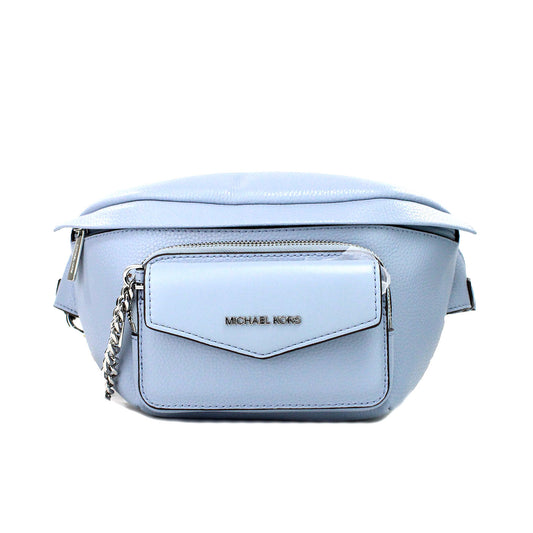 Michael Kors Maisie Large Pale Blue 2-n-1 Waistpack with Card Case Belt Bag